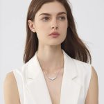 Smile Pendant Necklace for Women Lab Grown - Image 3